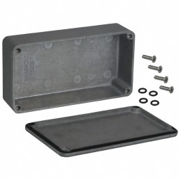 1 pcs : 1590WB - BOX ALUM 4.41'L X 2.38'W