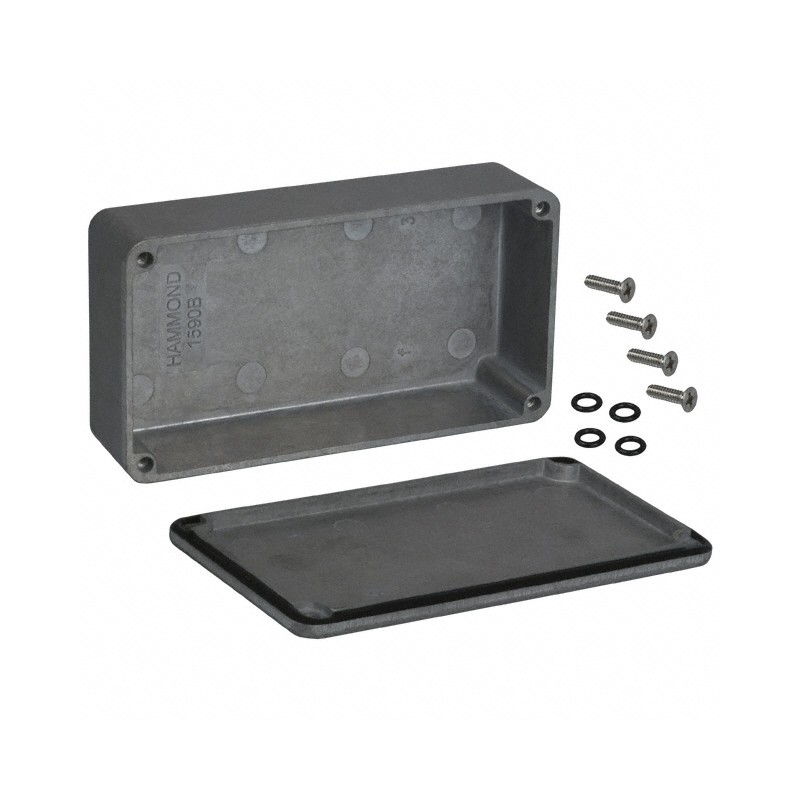 1 pcs : 1590WB - BOX ALUM 4.41'L X 2.38'W