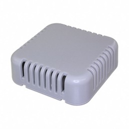 1 pcs : 1551V3GY - BOX VENT ABS 2.36HX2.36W GRY