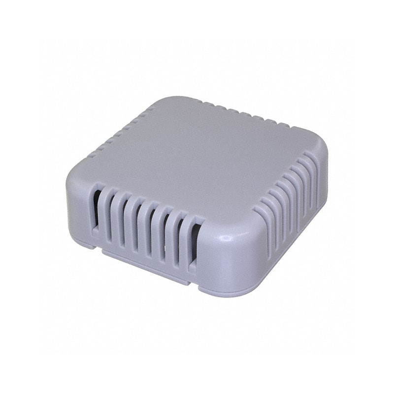 1 pcs : 1551V3GY - BOX VENT ABS 2.36HX2.36W GRY