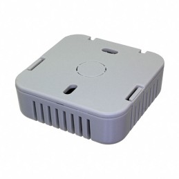 1 pcs : 1551V3GY - BOX VENT ABS 2.36HX2.36W GRY
