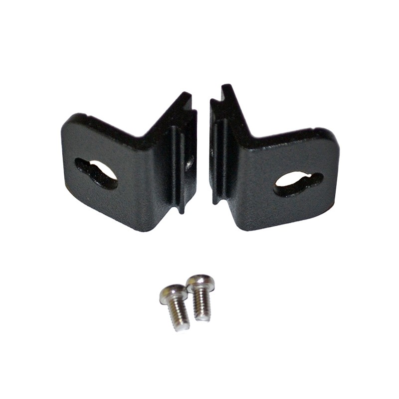 1 pcs : EXN-23370-MBK - 2 PCS/SET PAINTED BLACK MOUNTING