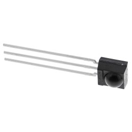 5 pcs - Vishay TSOP4838, 38kHz IR Receiver, 950nm, 45m Range, 2.5 V - 5.5V, Through Hole, 6 x 5.6 x 6.95mm