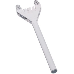 5 pcs - 1294.1003 MENTOR, PCB Mounted LED Light Pipe, Clear Round Lens