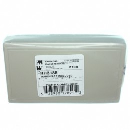 1 pcs : RH3135 - BOX PLASTIC GRAY 4.72'L X 2.84'W