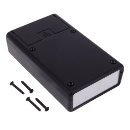 1 pcs : 1593QALBK - BOX PLASTIC BLK 4.41'L X 2.62'W