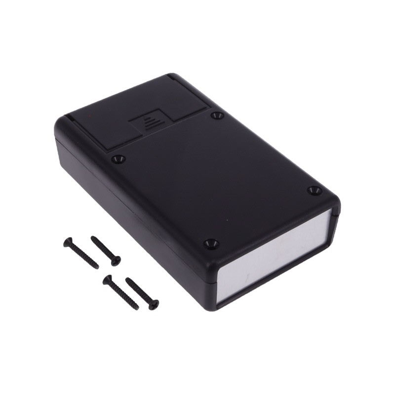 1 pcs : 1593QALBK - BOX PLASTIC BLK 4.41'L X 2.62'W