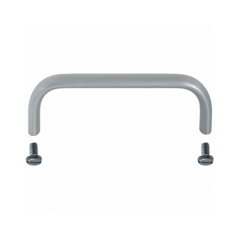 1 pcs : H-9174-B - HANDLE ALUMINUM MTG CTR 4'