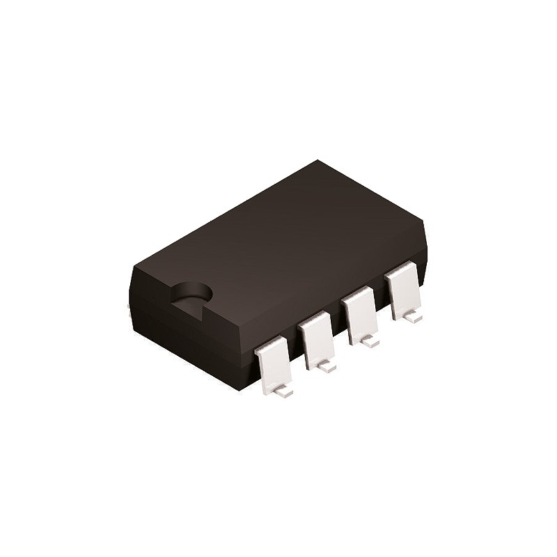 5 pcs - Broadcom, HCPL-2201-300E DC Input CMOS Output Optocoupler, Surface Mount, 8-Pin DIP