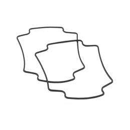 1 pcs : 1554EGASKET - HARDWARE GASKET