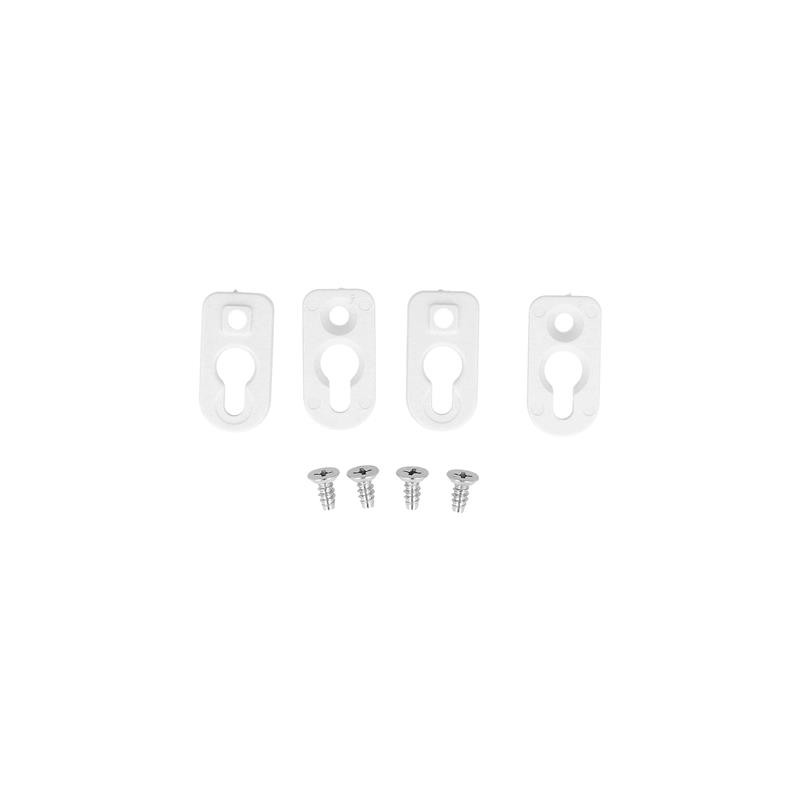1 pcs : 1556FOOTWH-4 - PACK OF 4 MOUNTING FEET FOR 1556