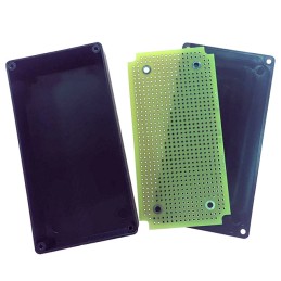 1 pcs : B05-8000 - BOX ABS BLACK 4.4'L X 2.2'W