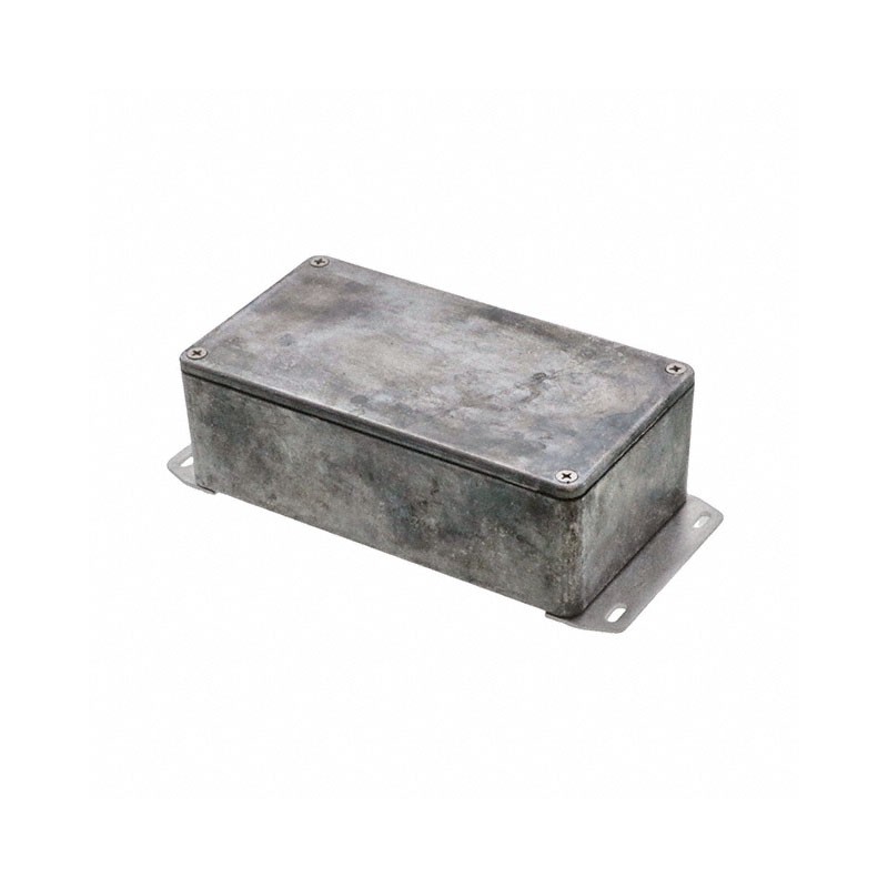 1 pcs : 1590WPF - BOX ALUM 6.02'L X 3.27'W