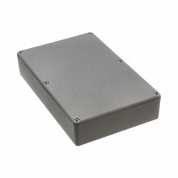 1 pcs : 1590DDGY - BOX ALUM GRAY 7.4'L X 4.72'W
