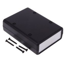 1 pcs : 1593LALBK - BOX PLASTIC BLK 3.63'L X 2.61'W