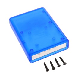 1 pcs : 1593SALTBU - BOX PLAS TRN BLU 3.62'L X 2.62'W