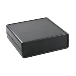 1 pcs : BOX2-P14-BK - ENCLOSURE ABS 4.33'L X 4.13'W