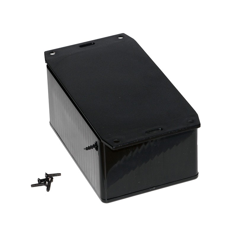 1 pcs : 1591TF2SBK - BOX PLASTIC BLK 4.72'L X 3.16'W