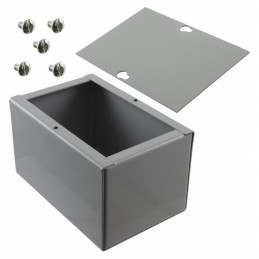 1 pcs : JB-3944 - BOX STEEL GRAY 4'L X 3.5'W