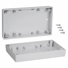 1 pcs : 151I,GY - BOX ABS GRAY 5.62'L X 3.25'W