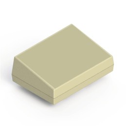 1 pcs : 17S,AL - BOX ABS ALMOND 6.88'L X 4.88'W