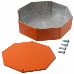 1 pcs : 1590STPCOR - STOMP BOX ALUM 5.23'L X 5.23'W