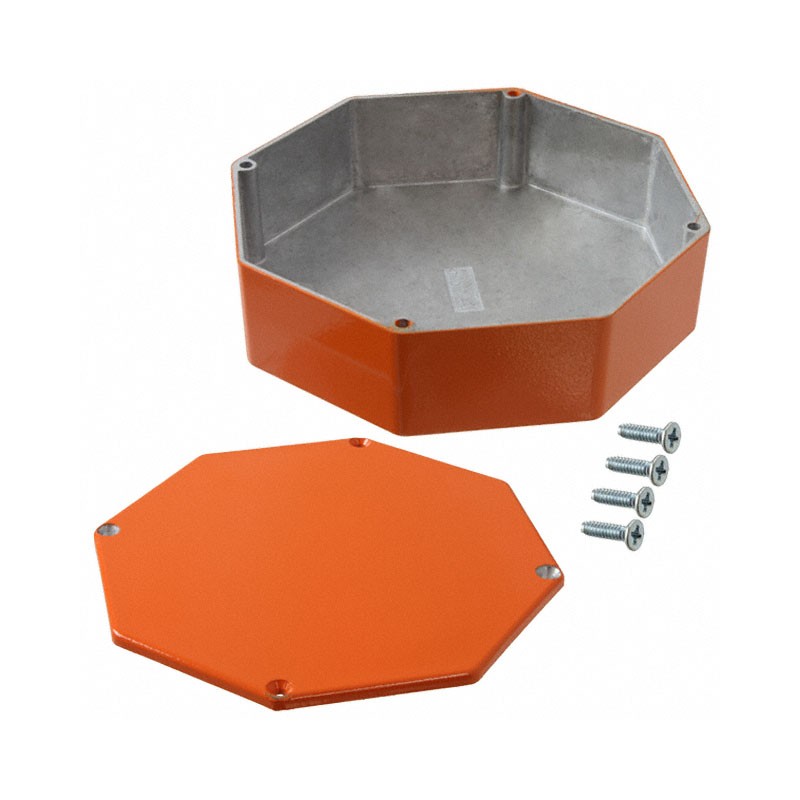 1 pcs : 1590STPCOR - STOMP BOX ALUM 5.23'L X 5.23'W