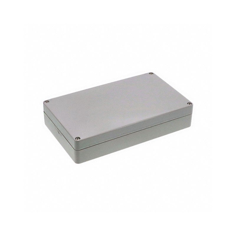 1 pcs : RB85P06G10G - BOX PLASTIC GRAY