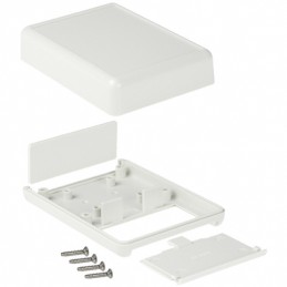 1 pcs : 1593PGY - BOX PLASTIC GRAY 3.62'L X 2.62'W