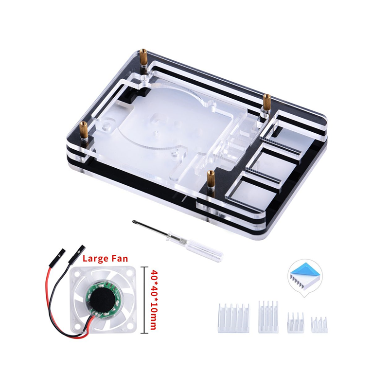 1 pcs : 110061134 - CASE ACRYLIC BLACK