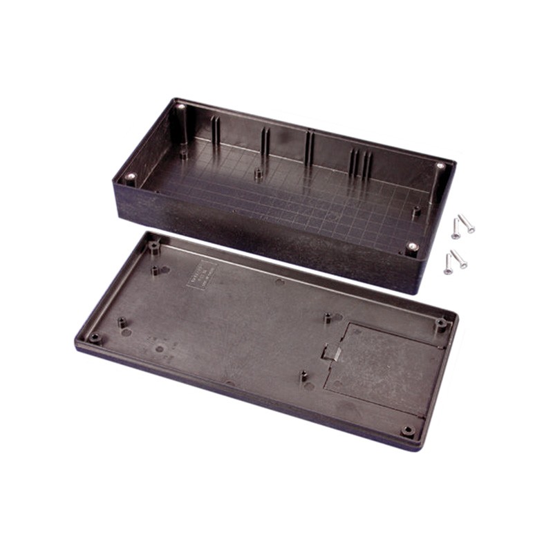 1 pcs : 1599RFIHBKBAT - BOX PLASTIC BLK 8.66'L X 4.33'W