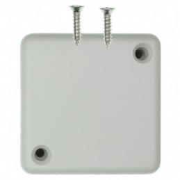 1 pcs : 1551PGY - BOX ABS GRAY 1.58'L X 1.58'W