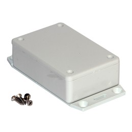 1 pcs : 1591MF2SGY - BOX PLASTIC GRAY 3.33'L X 2.21'W