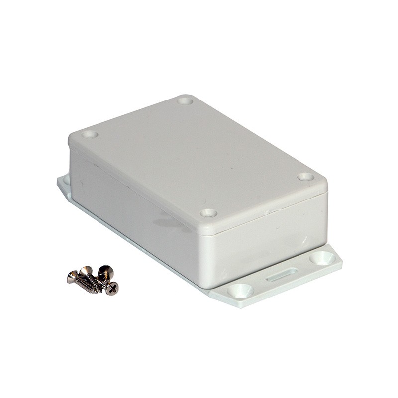 1 pcs : 1591MF2SGY - BOX PLASTIC GRAY 3.33'L X 2.21'W