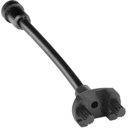 5 pcs - 1216.1001 MENTOR, PCB Mounted Flexible LED Light Pipe, Clear Round Lens