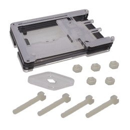 1 pcs : PIM463 - CASE ACRYLIC BLK 2.598'LX3.898'W