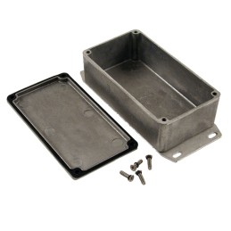 1 pcs : 1590WN1F - BOX ALUM 4.72'L X 2.58'W