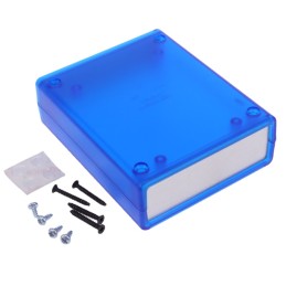 1 pcs : 1593BBALTBU - BOX PLAS TRN BLU 3.75'L X 3.04'W