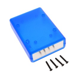 1 pcs : 1593LALTBU - BOX PLAS TRN BLU 3.63'L X 2.61'W