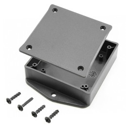 1 pcs : CU-1935-MB - BOX ABS BLACK 3.11'L X 3.1'W