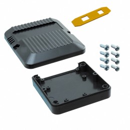 1 pcs : ARD_CASE - BLACK ARDUINO UNO ENCLOSURE WITH