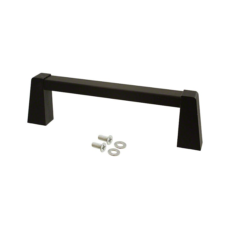 1 pcs : 1427TBB - HANDLE ALUMINUM BLK MTG CTR 5'