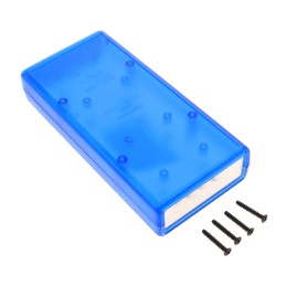 1 pcs : 1593XALTBU - BOX PLAS TRN BLU 5.52'L X 2.61'W