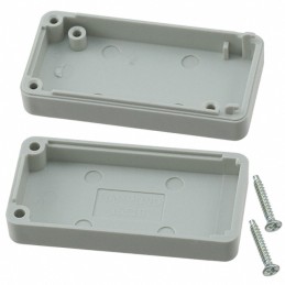1 pcs : 1551BGY - BOX ABS GRAY 1.97'L X 0.98'W