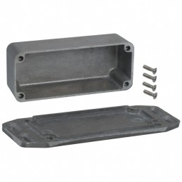 1 pcs : 1590AFL - BOX ALUM UNPTD 3.64'L X 1.52'W