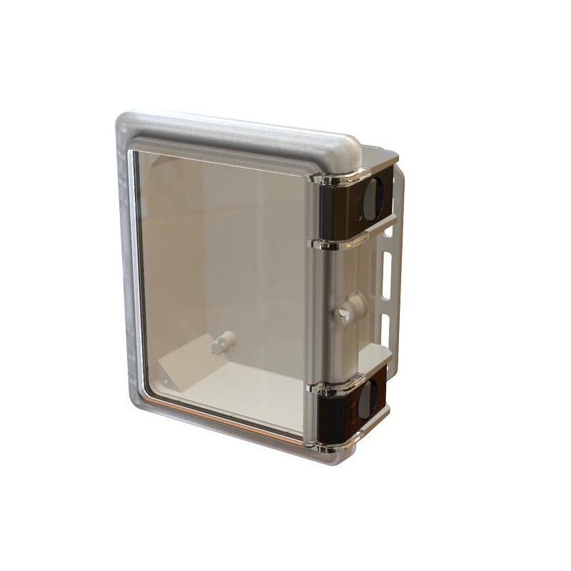 1 pcs : RBF22P04C10B - BOX PLAS BLK/CLR 2.05'L X 1.97'W