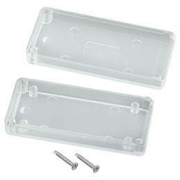 1 pcs : 1551CCLR - BOX ABS TRN CLR 2.56'L X 1.18'W