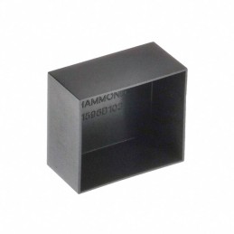 1 pcs : 1596B103-10 - BOX PLAS BLK 1.58L X 1.38'W 110