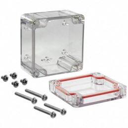 1 pcs : RB55P14C16C - BOX PLASTIC CLEAR