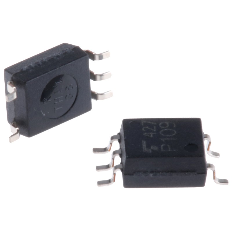 5 pcs - Toshiba, TLP109 Transistor Output Optocoupler, Surface Mount, 5-Pin SOIC